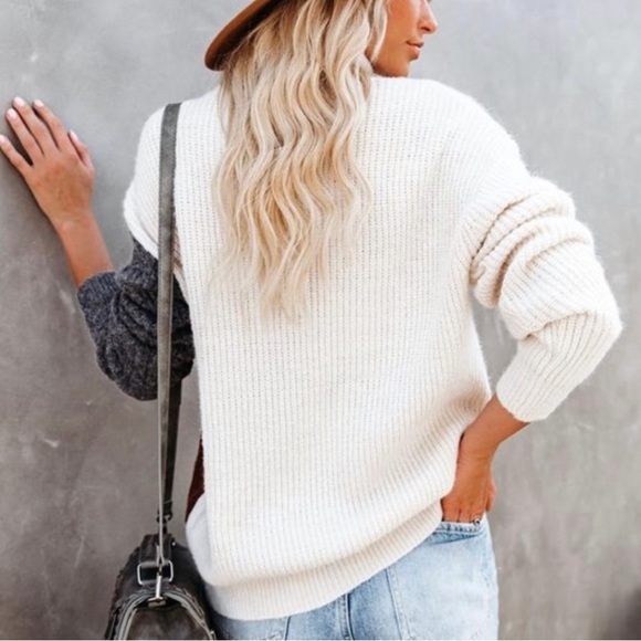 Vici Grayce Colorblock Turtleneck size M. - Picture 7 of 9